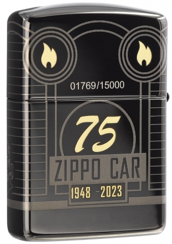 48692 2023年度亞洲限定收藏款-Zippo汽車75週年防風打火機