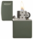 221ZL Green Matte with Zippo Logo