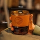 ZWB-EL-042340 復古玻璃輕享杯(茶色340ml)