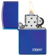 29899ZL High Polish Indigo Zippo Logo