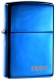 20446ZL High Polish Blue Zippo Logo