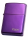 24747ZL High Polish Purple Zippo Logo