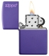 237ZL Classic Purple Matte Zippo Logo