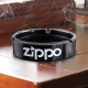 ZAT Zippo Black Ashtray