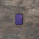 237ZL Classic Purple Matte Zippo Logo