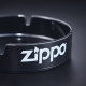 ZAT-L  ZIPPO黑色耐用菸灰缸-大