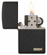 236ZL Classic Black Crackle with Zippo logo