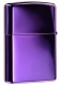 24747ZL High Polish Purple Zippo Logo