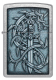 48365 中世紀鐵龍銀劍設計防風打火機