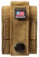 49401 BLK Crackle LTR Molle Pouch