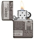 49049 Zippo Newsprint Design