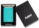 49454ZL Classic Flat Turquoise Zippo Logo