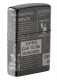 49049 Zippo Newsprint Design