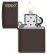 49180ZL Brown with Zippo logo