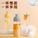 ZWB-EL-009420 隨手玻璃冷水壺(霧砂白420ml)