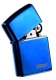 20446ZL High Polish Blue Zippo Logo